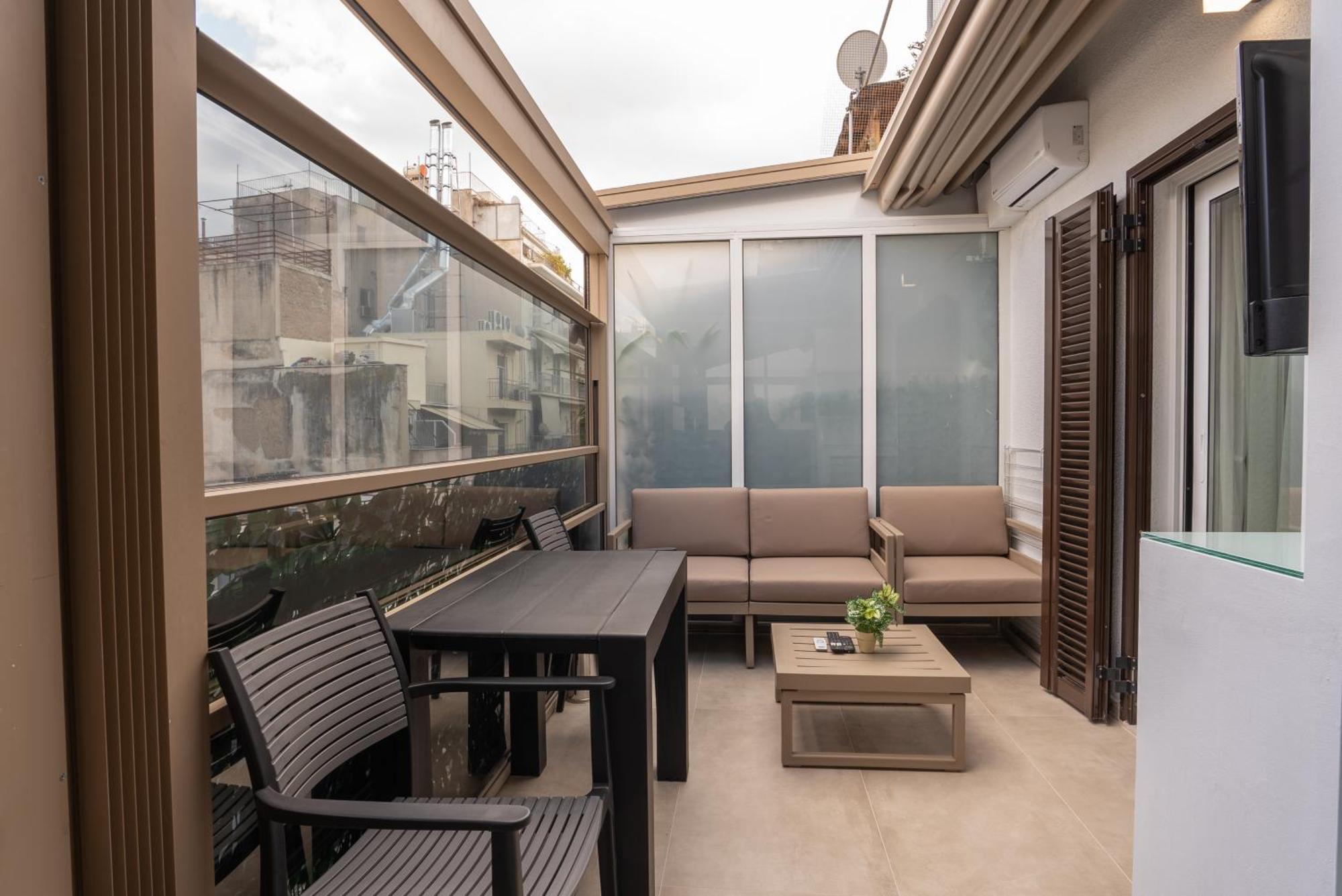 דירות Athens Luxury Penthouse מראה חיצוני תמונה